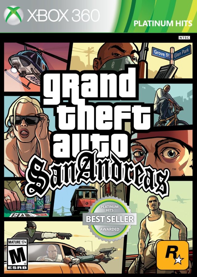 GTA San Andreas Xbox 360